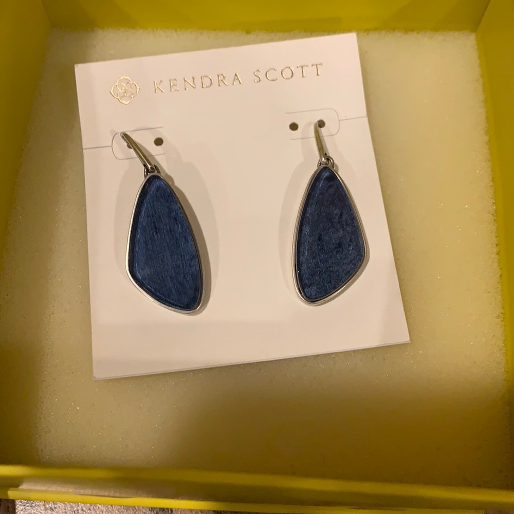 Blue earrings